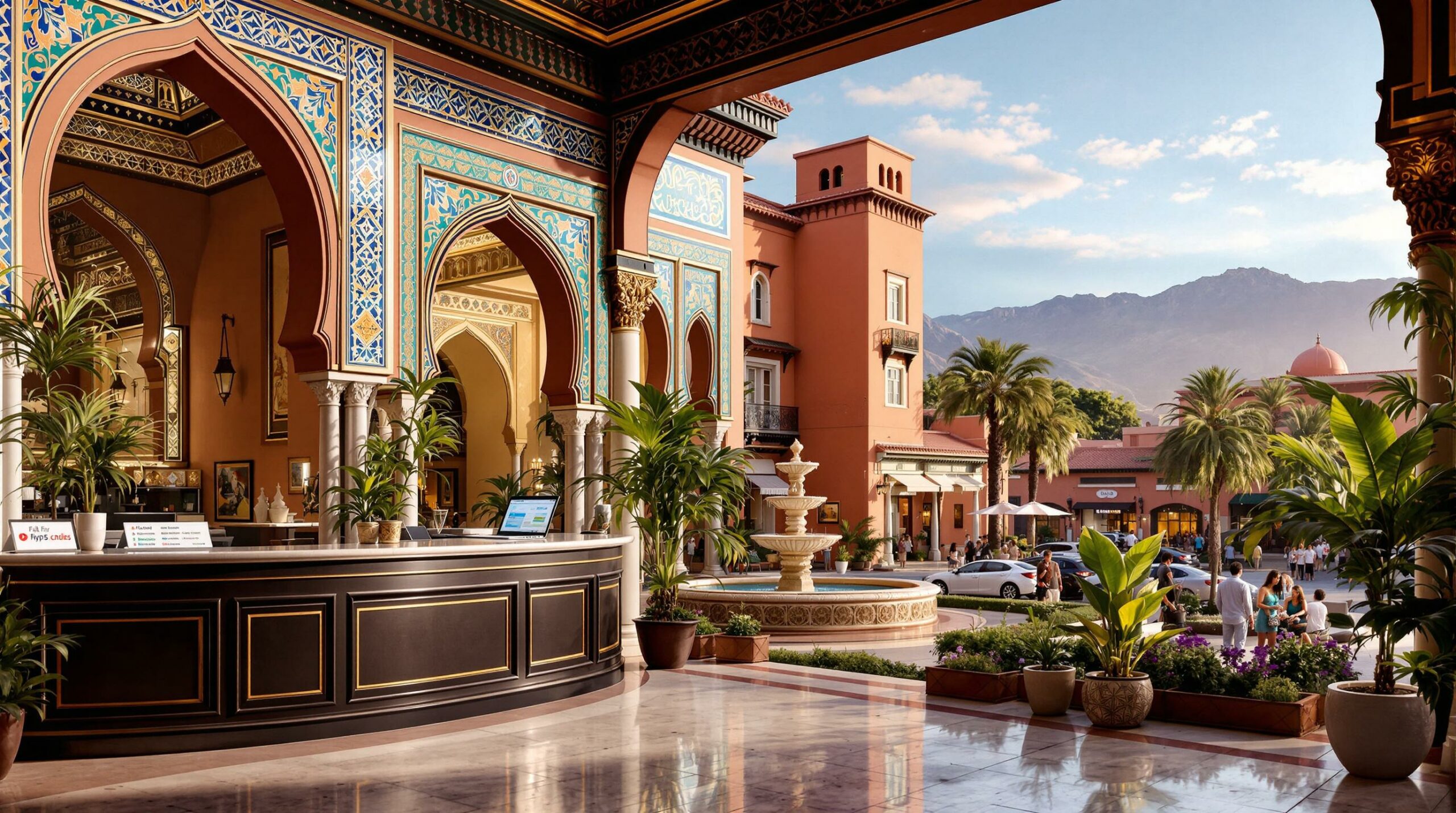 découvrez marrakech avec nos offres exclusives ! réservez votre séjour en toute simplicité avec des vols et des hôtels au meilleur prix. profitez d'une expérience inoubliable dans la ville rouge, entre culture, gastronomie et paysages enchanteurs.