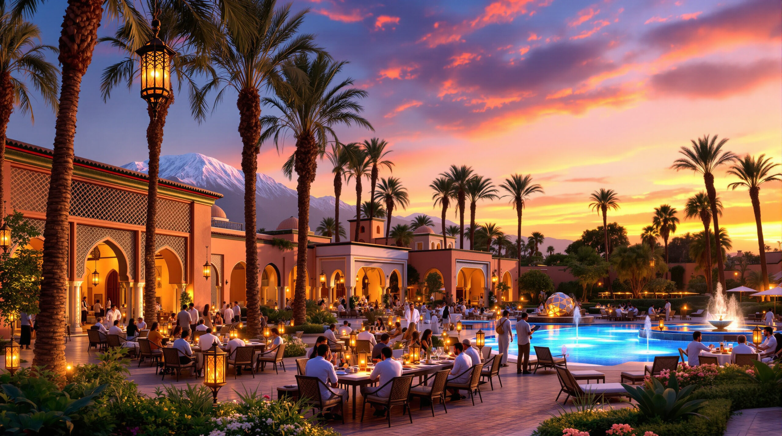 partez à la découverte de marrakech et profitez d’un séjour tout compris inoubliable. profitez d’hôtels de rêve, de saveurs locales et d’activités variées pour des vacances sans souci !