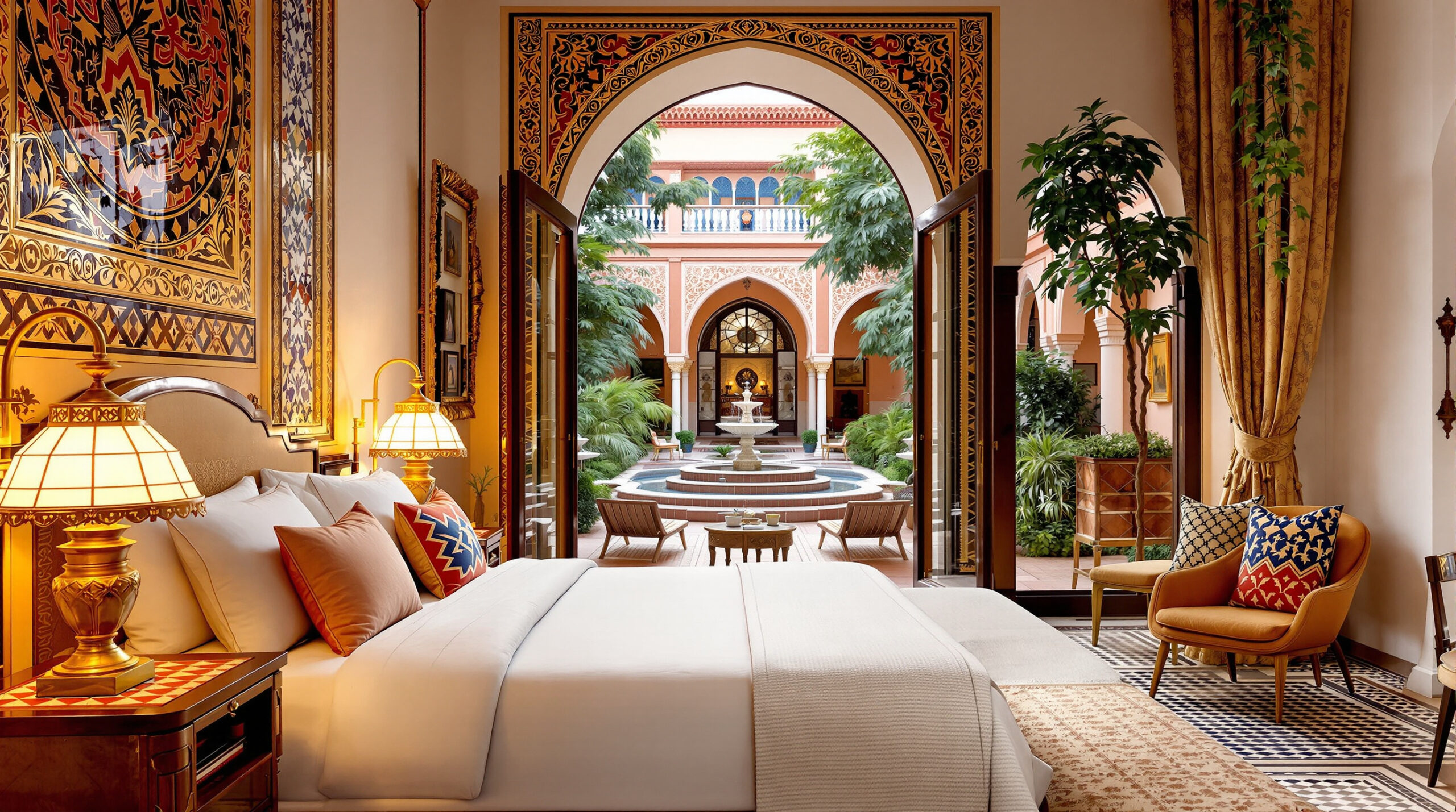 découvrez un séjour unique à l'hôtel ali marrakech au cœur de la médina. profitez d'une ambiance authentique, de chambres confortables et d'un accueil chaleureux pour un voyage mémorable au maroc. réservez une expérience inoubliable à ne pas manquer !
