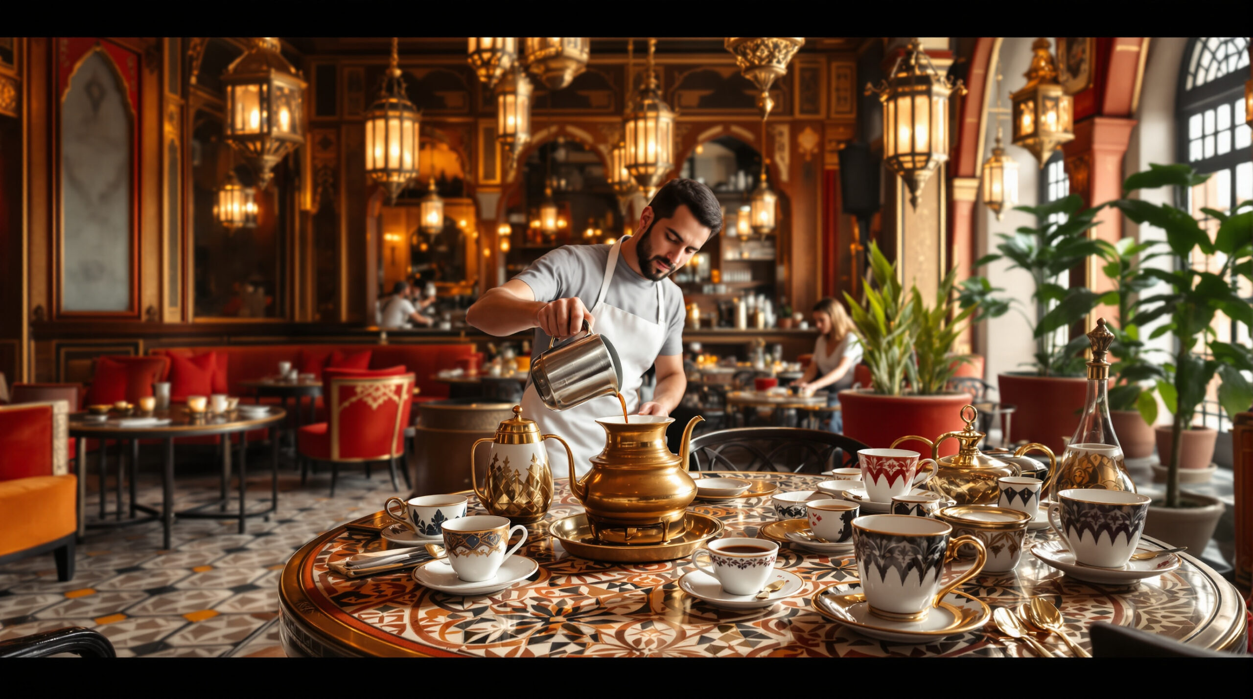 plongez dans l'univers unique du café bacha à marrakech et laissez-vous séduire par une expérience de dégustation raffinée, mêlant tradition et saveurs authentiques dans un cadre exceptionnel.