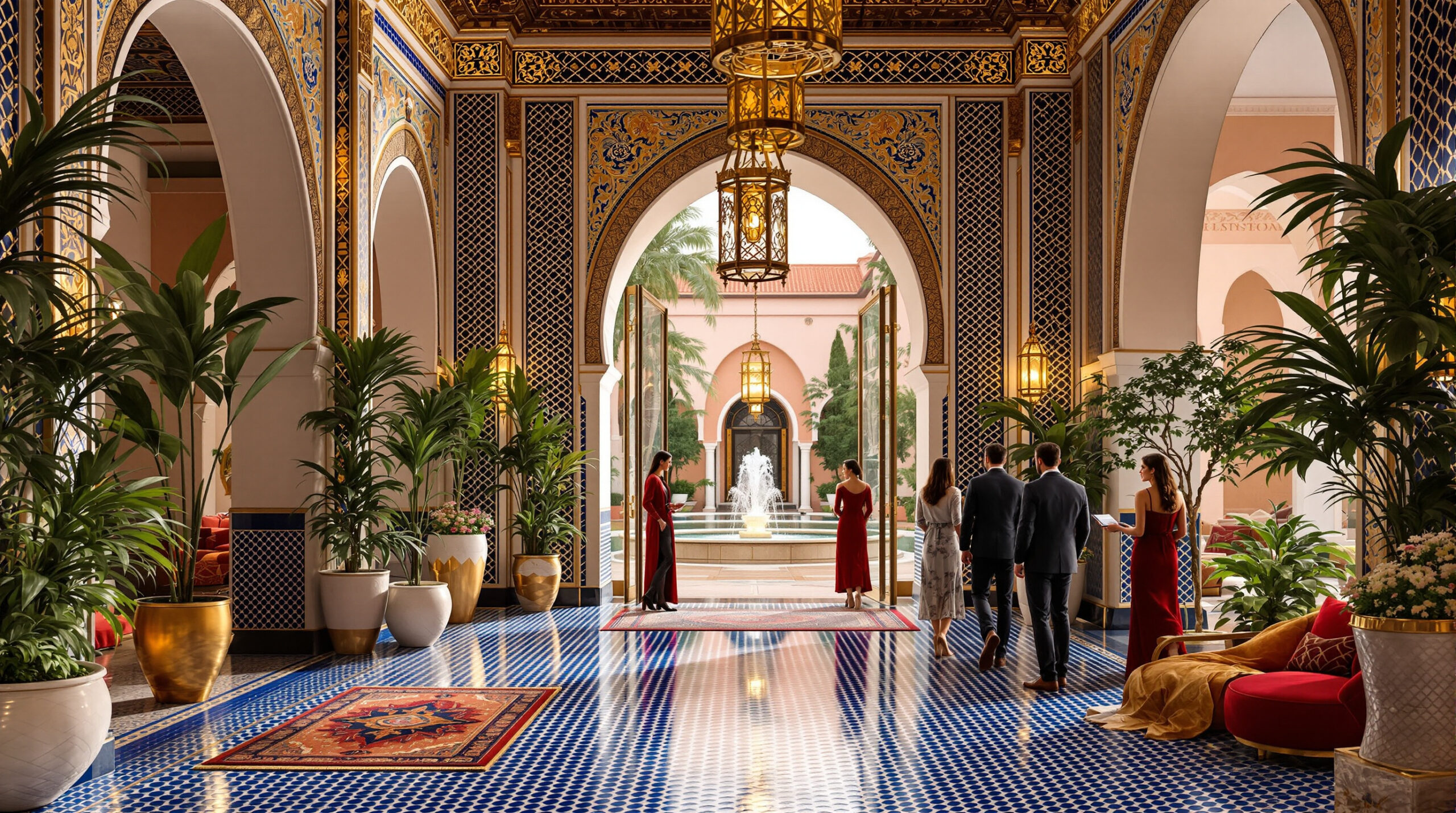 séjournez au fashion hotel marrakech et profitez d’un luxe abordable au cœur de la ville rouge. chambres élégantes, spa et rooftop vous attendent pour une expérience inoubliable !