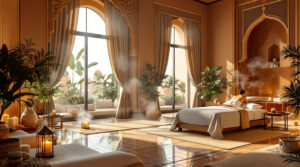 plongez dans l’univers raffiné du spa élisa à marrakech et offrez-vous une parenthèse de détente absolue. profitez de soins haut de gamme, d’un cadre enchanteur et d’expériences bien-être uniques pour revitaliser corps et esprit.