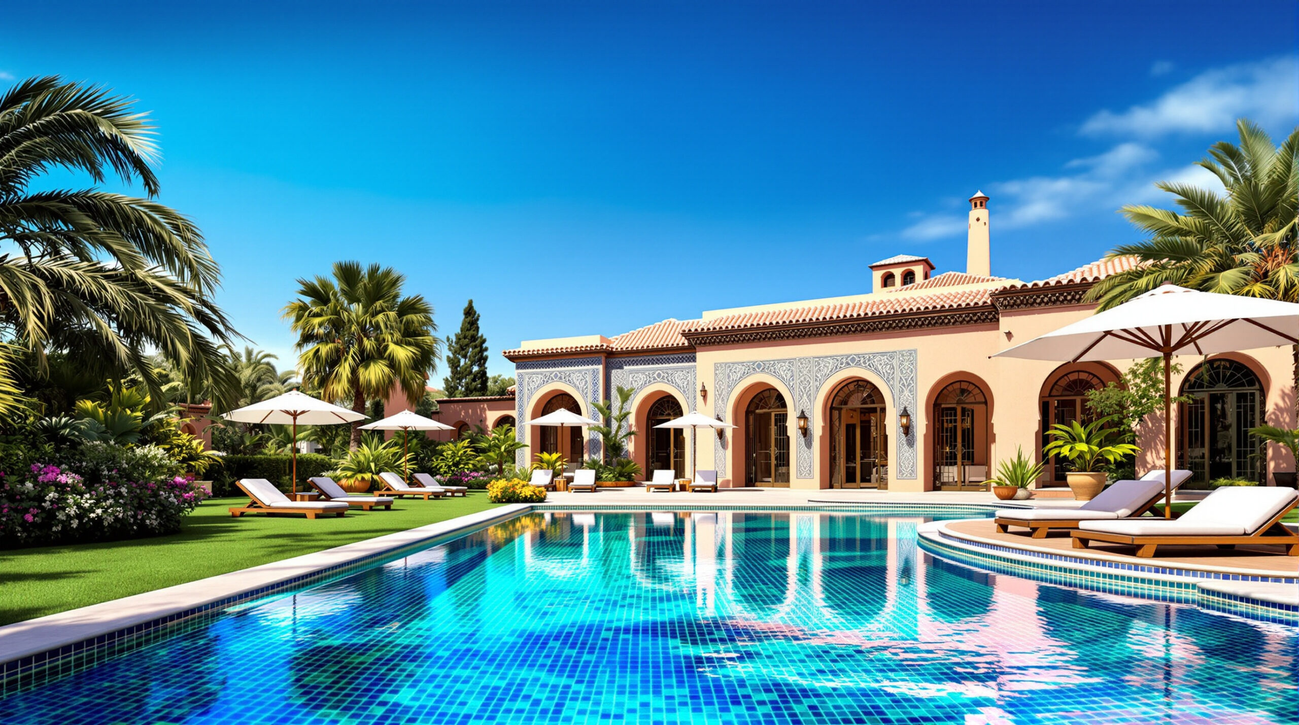 offrez-vous un séjour d’exception à marrakech en réservant une villa avec piscine privée. profitez du luxe, du confort et de l’intimité pour des vacances inoubliables au cœur d’une destination envoûtante.