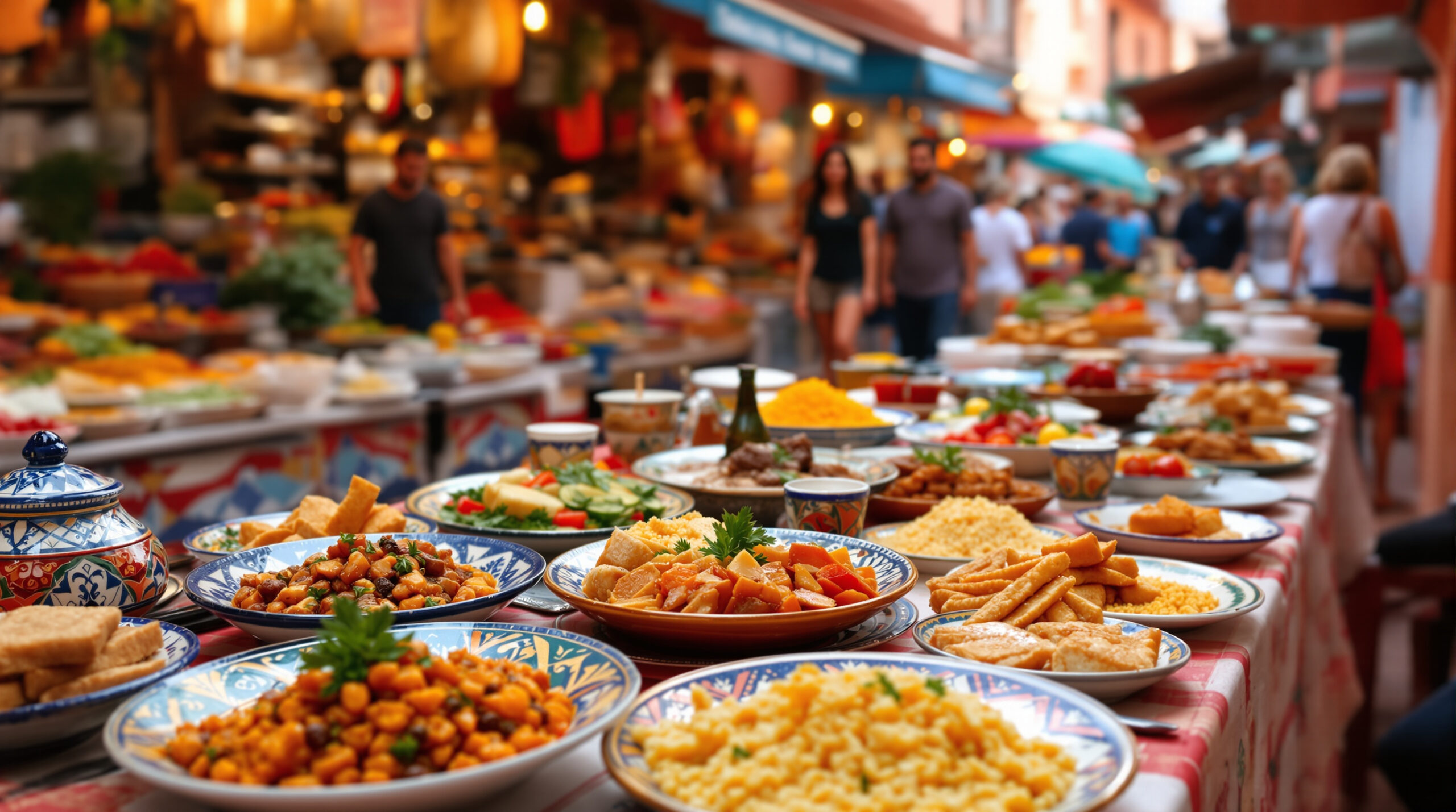 partez à la découverte des saveurs authentiques de marrakech lors d’un food tour inoubliable. dégustez la cuisine marocaine traditionnelle, explorez les souks animés et laissez-vous séduire par l’ambiance unique de la médina. réservez votre expérience gourmande dès maintenant !
