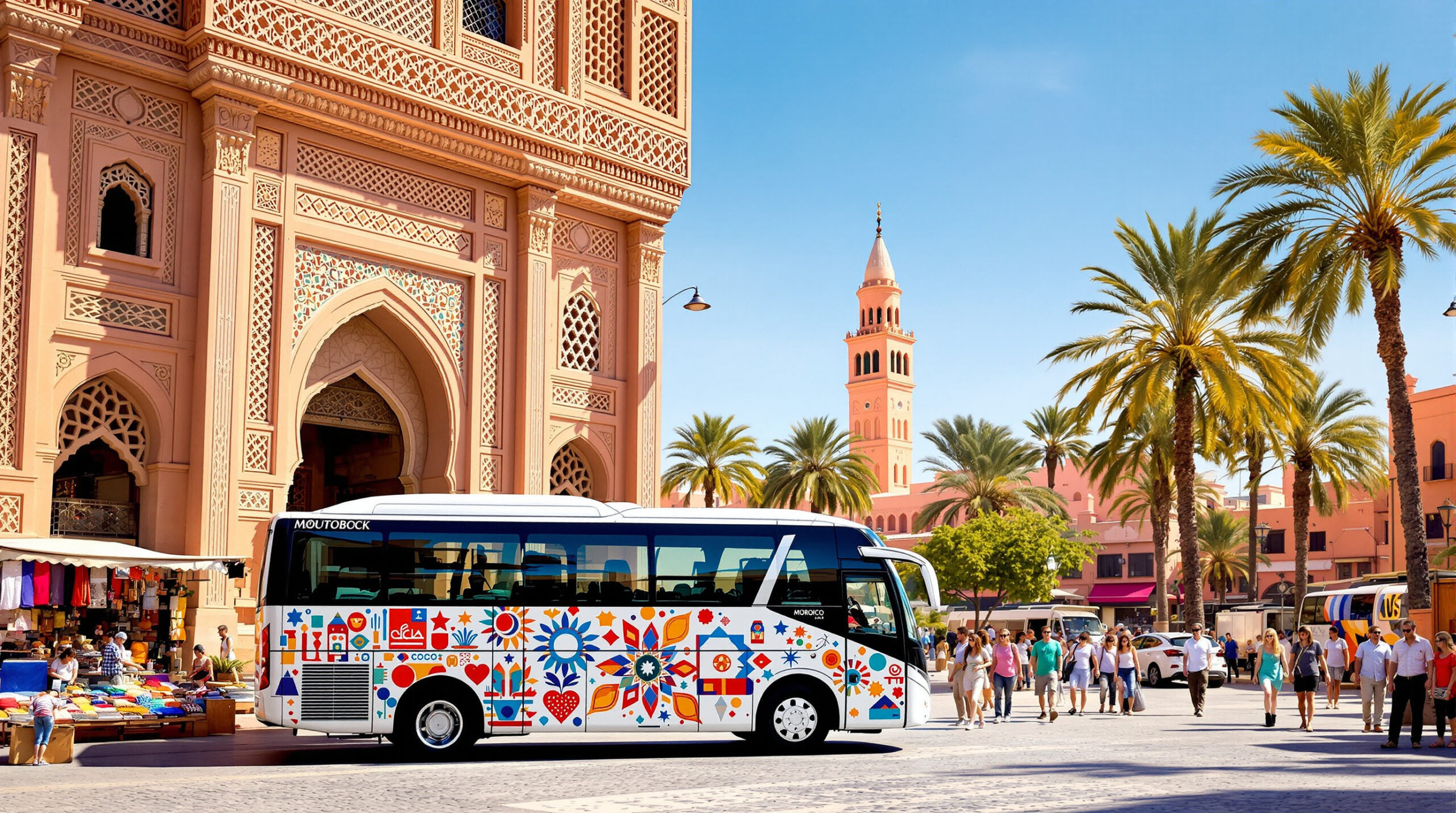 louez un minibus à marrakech et découvrez la ville et ses environs à votre rythme. profitez d’un véhicule confortable, idéal pour les groupes et familles, pour explorer marrakech en toute liberté et sérénité.