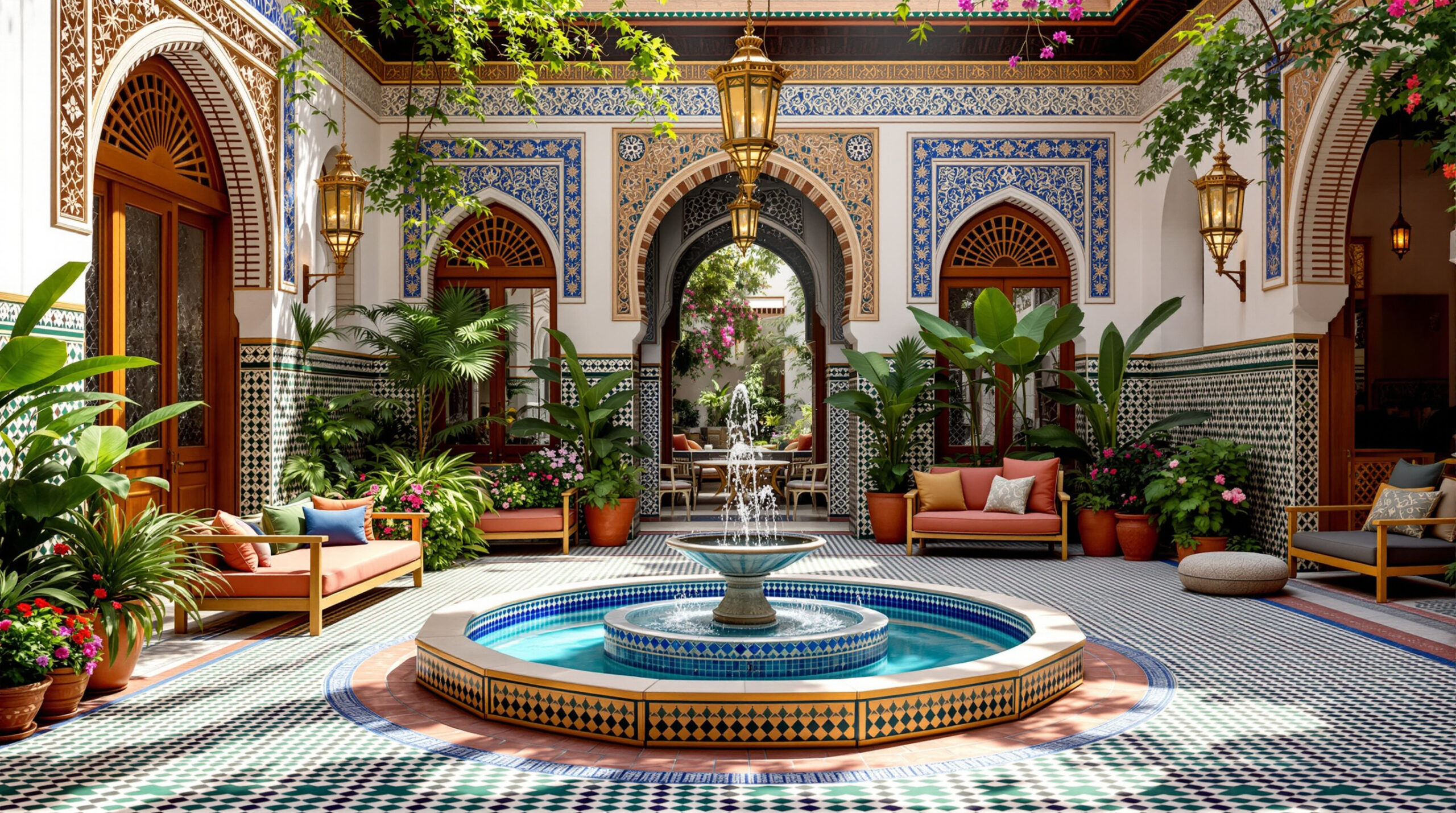 offrez-vous un séjour unique à marrakech en louant un riad entier. profitez d’un confort exclusif, d’une ambiance authentique et d’un cadre idyllique pour des vacances mémorables au cœur de la médina.