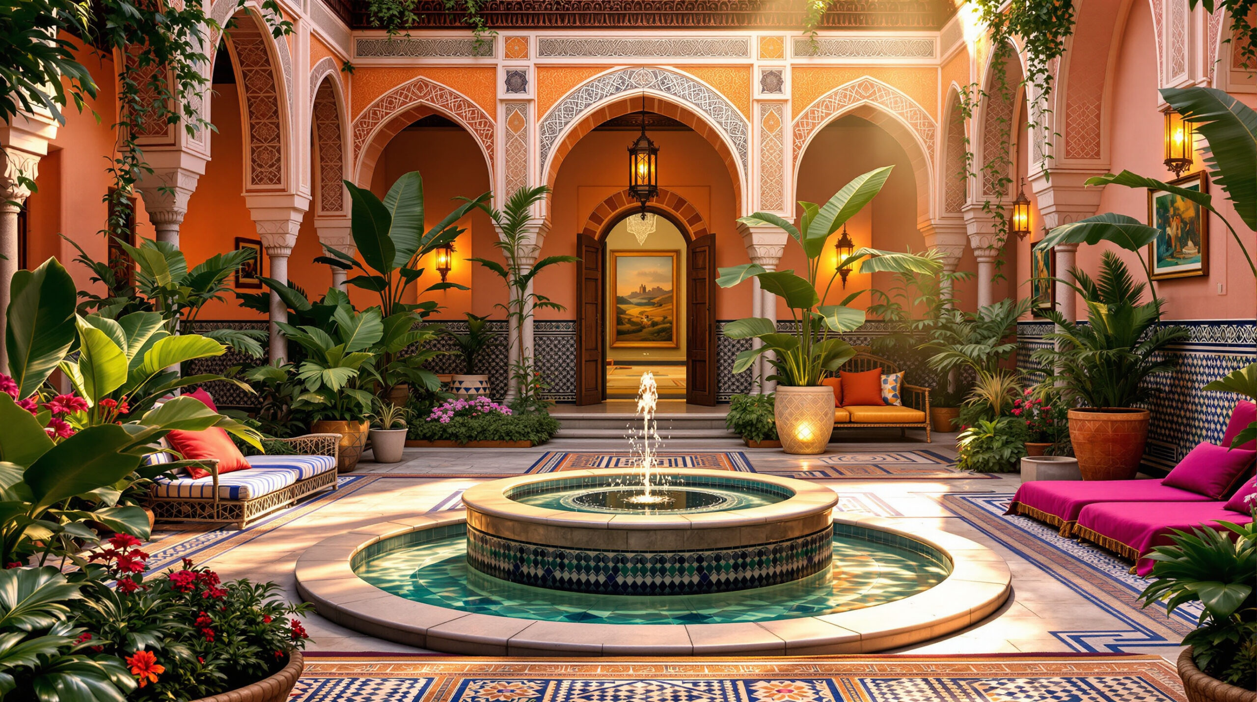 découvrez le riad l'escale à marrakech et vivez une escapade inoubliable au cœur de la médina. profitez d’un hébergement authentique, d’un service personnalisé et d’un cadre enchanteur pour rendre votre séjour exceptionnel cette année !