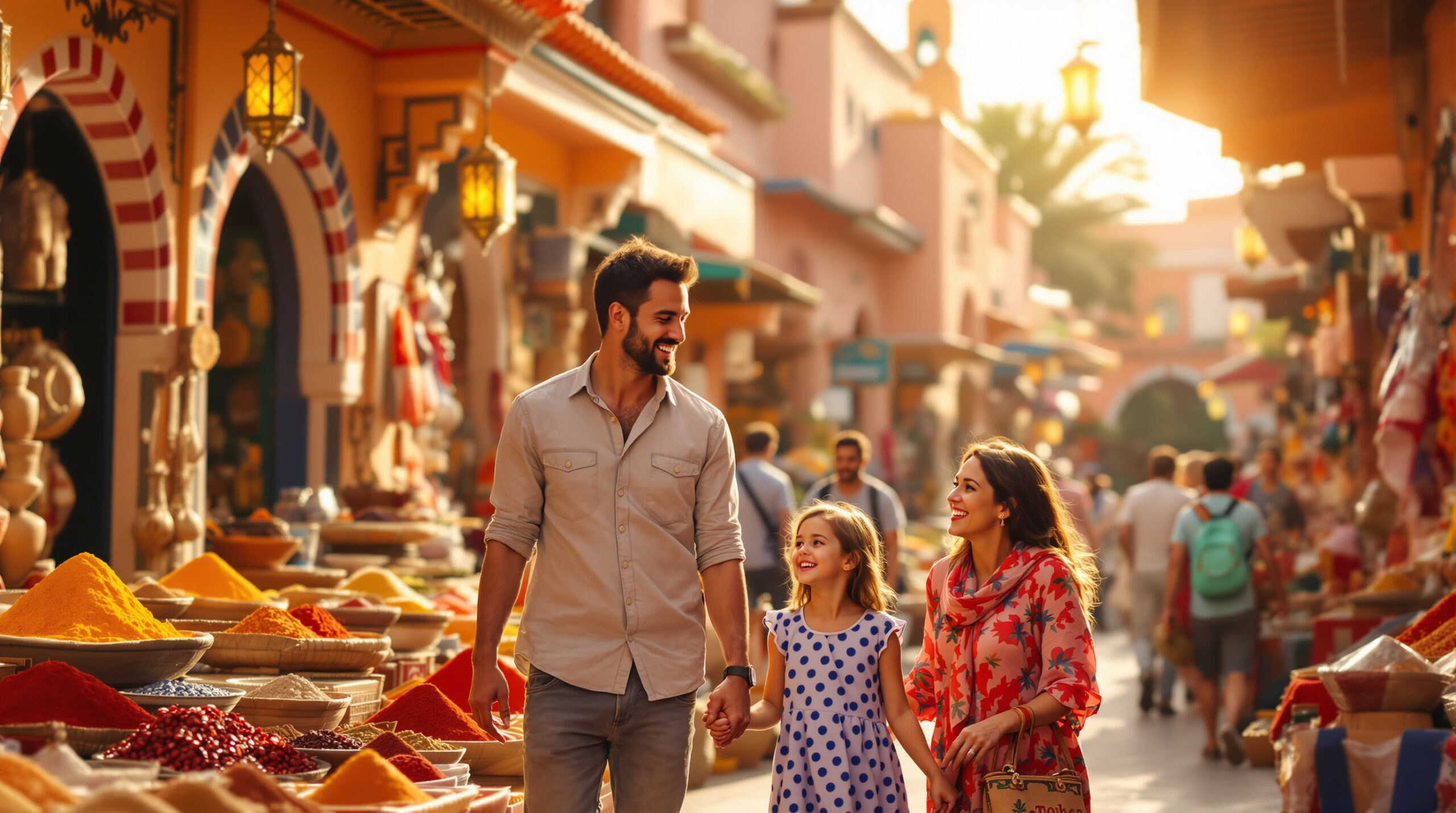 partez en séjour à marrakech en famille et vivez des moments inoubliables. découvrez des activités adaptées à tous les âges, explorez la médina, les souks et profitez d’une expérience marocaine authentique ensemble.