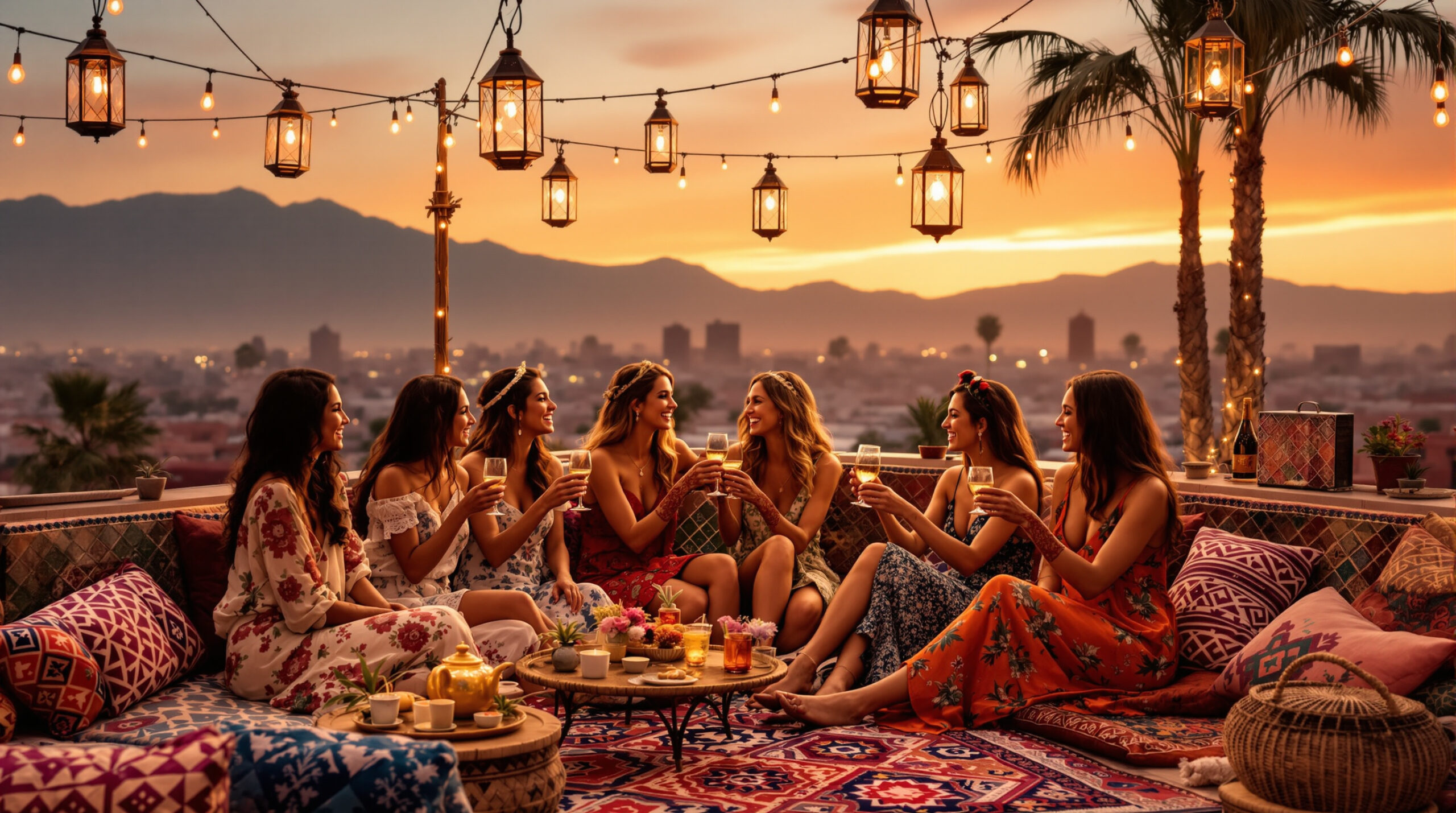 préparez un enterrement de vie de jeune fille mémorable à marrakech avec des activités uniques, des lieux charmants et une ambiance festive inoubliable.