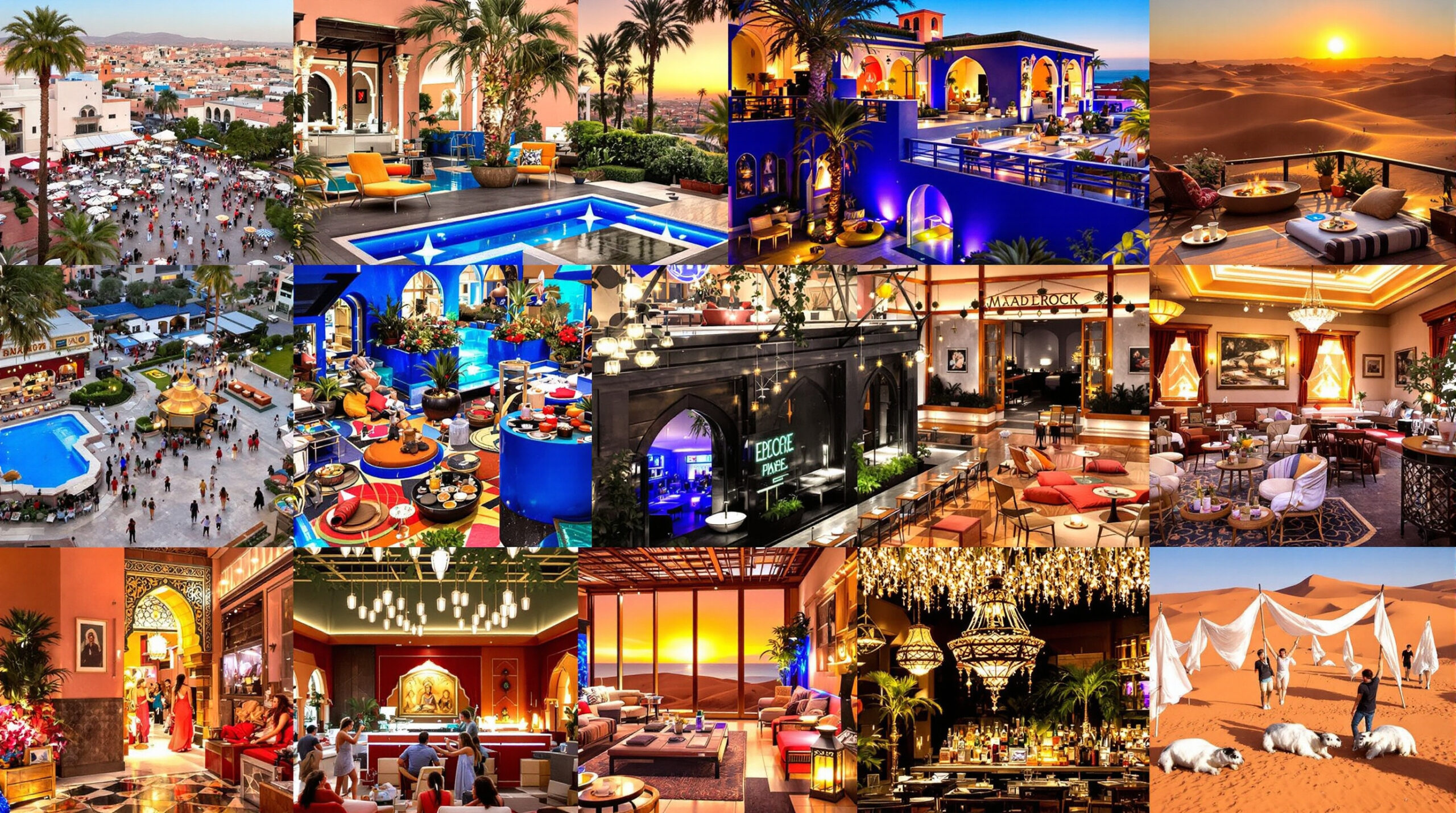 découvrez le top 10 des lieux incontournables à marrakech pour organiser un enterrement de vie de jeune fille mémorable entre amies.